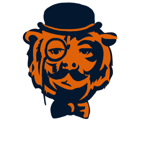Chicago Bears British Gentleman Logo fabric transfer